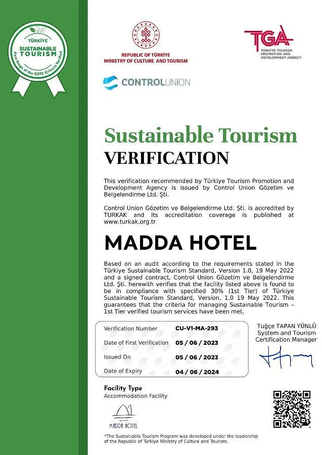 Madda Hotel Golturkbuku